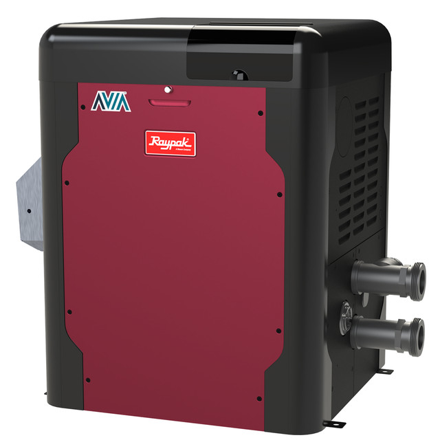 Low Nox Avia HD Nitek Pool Heater with Polymer Header Copper