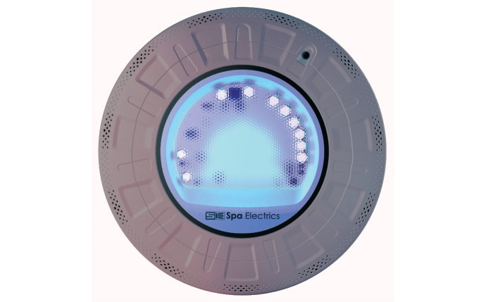 R10CL12R1WBL 10 in. 1XRETRO Blue Light White Niche Adapter Plug Seal Assembly