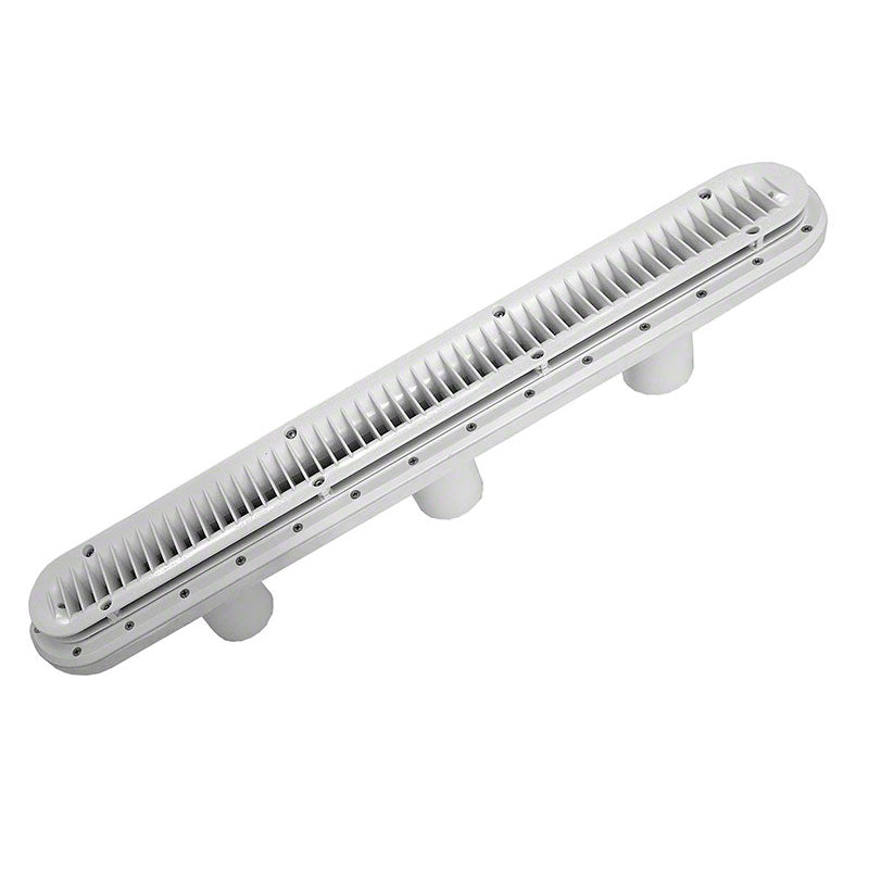 32CDPK101 32 in. Channel Drain Sump Only - 3 Port, White