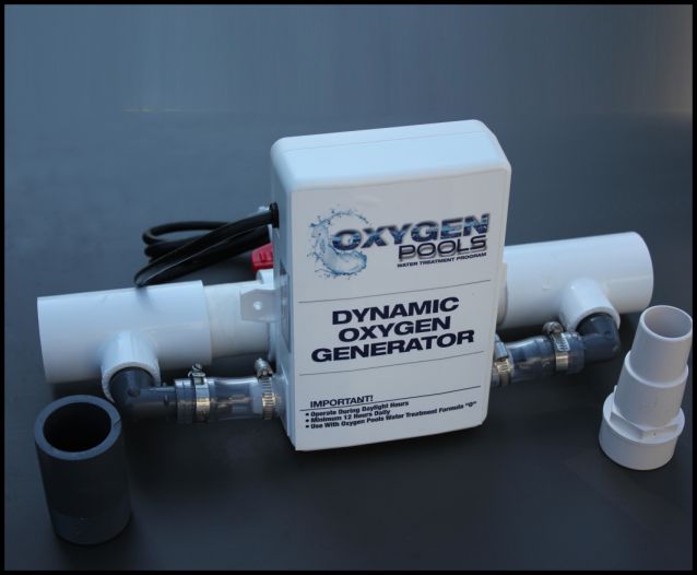 OXY20ABV 20K  AG Ozonator with Manifold Flex Fitting Plug