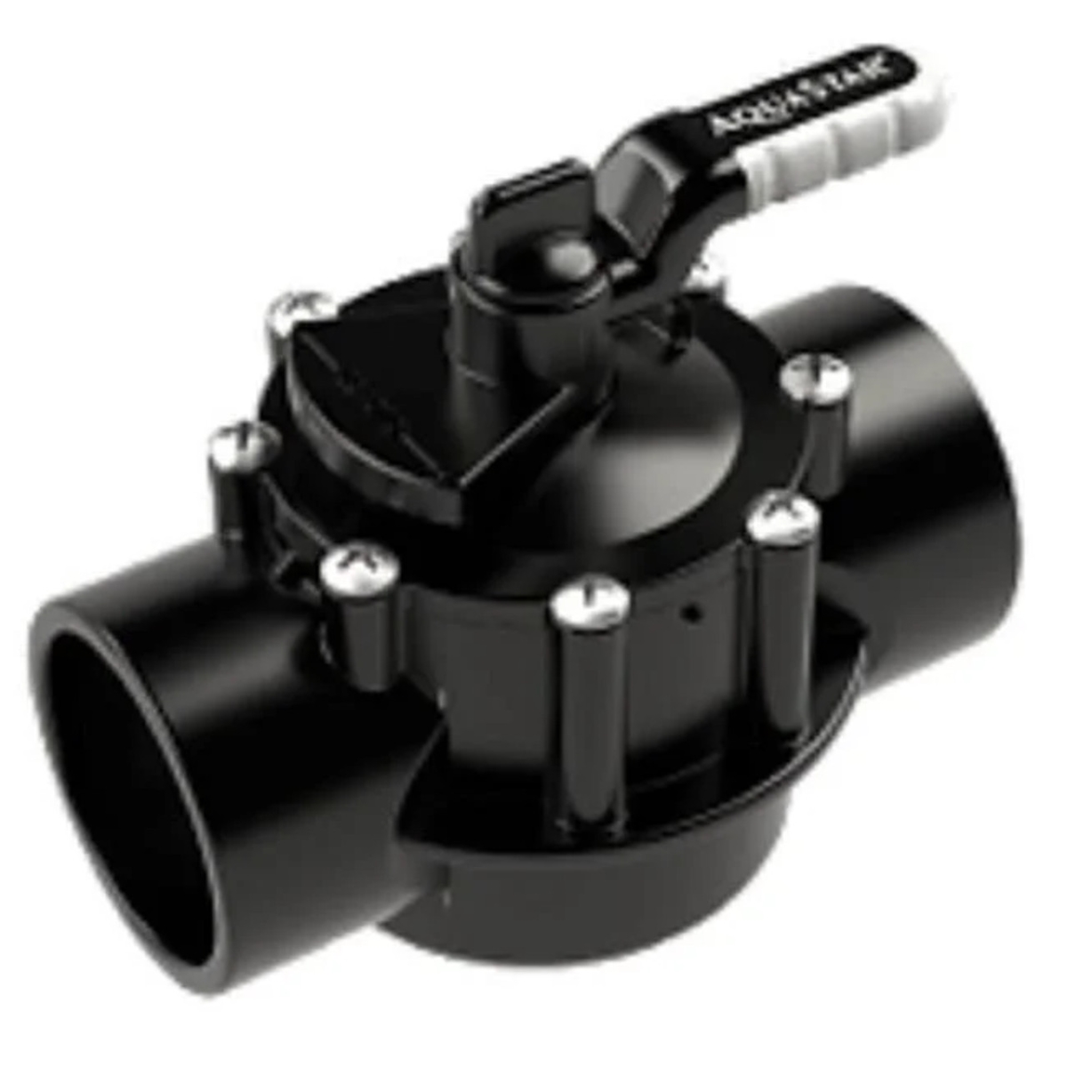 ASAV2W15C 1.5 in. Socket x 2 in. Spigot 2-Way Valve with Rubber Handle - CPVC