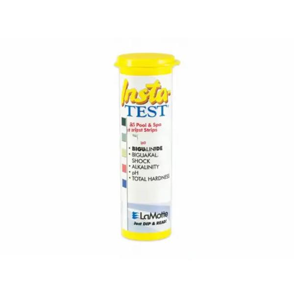 294112 Biguanide Alkalinity, pH Total Hardness Testing Insta Test Strip - 25 per Bottle