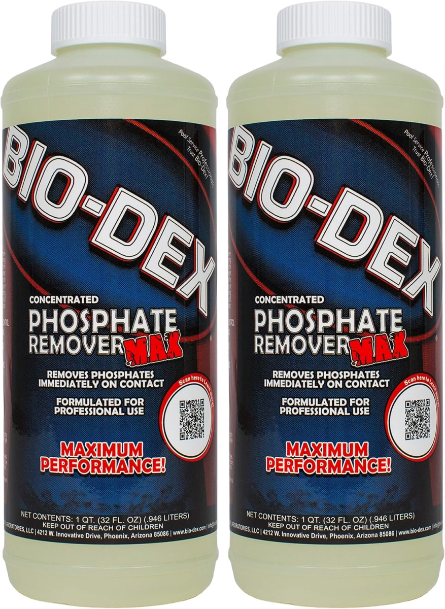 PHOSQT 1 qt. Bottle Phosphate Remover Plus Max - Case of 12