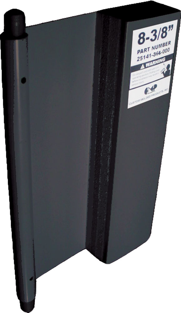 Zodiac Pool Care CMP25141364000 Spring-Lock Weir Door Replacement, Black - 7.81 in.