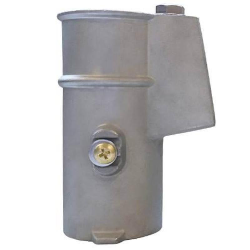 Zodiac Pool Care AS204MG 4 in. Marine Grage Stainless Steel Stanchion Wedge Anchor with Bonding Screw - 1.50 in. OD