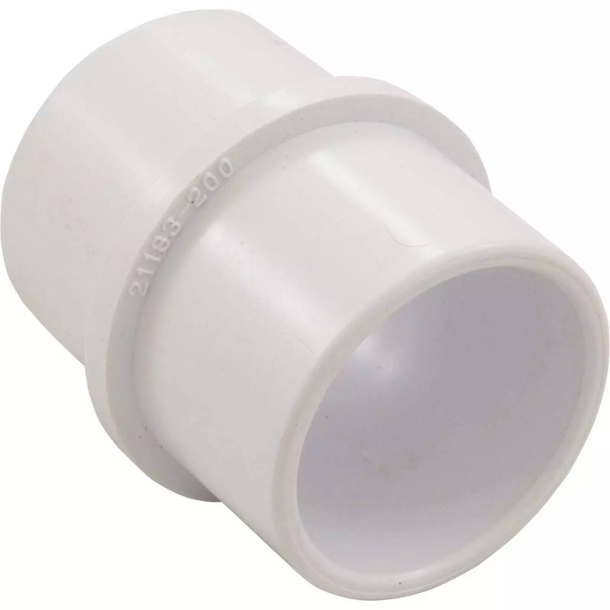 Zodiac Pool Care CMP21183200000 2 in. PVC Pipe Inside Coupler - White