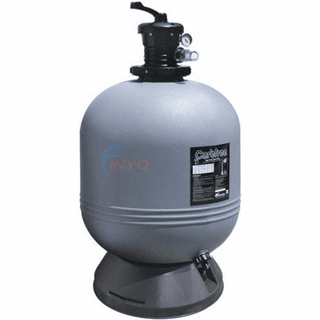 WWFS019227 19 in. Carefree Oval Sand Filter, Gray