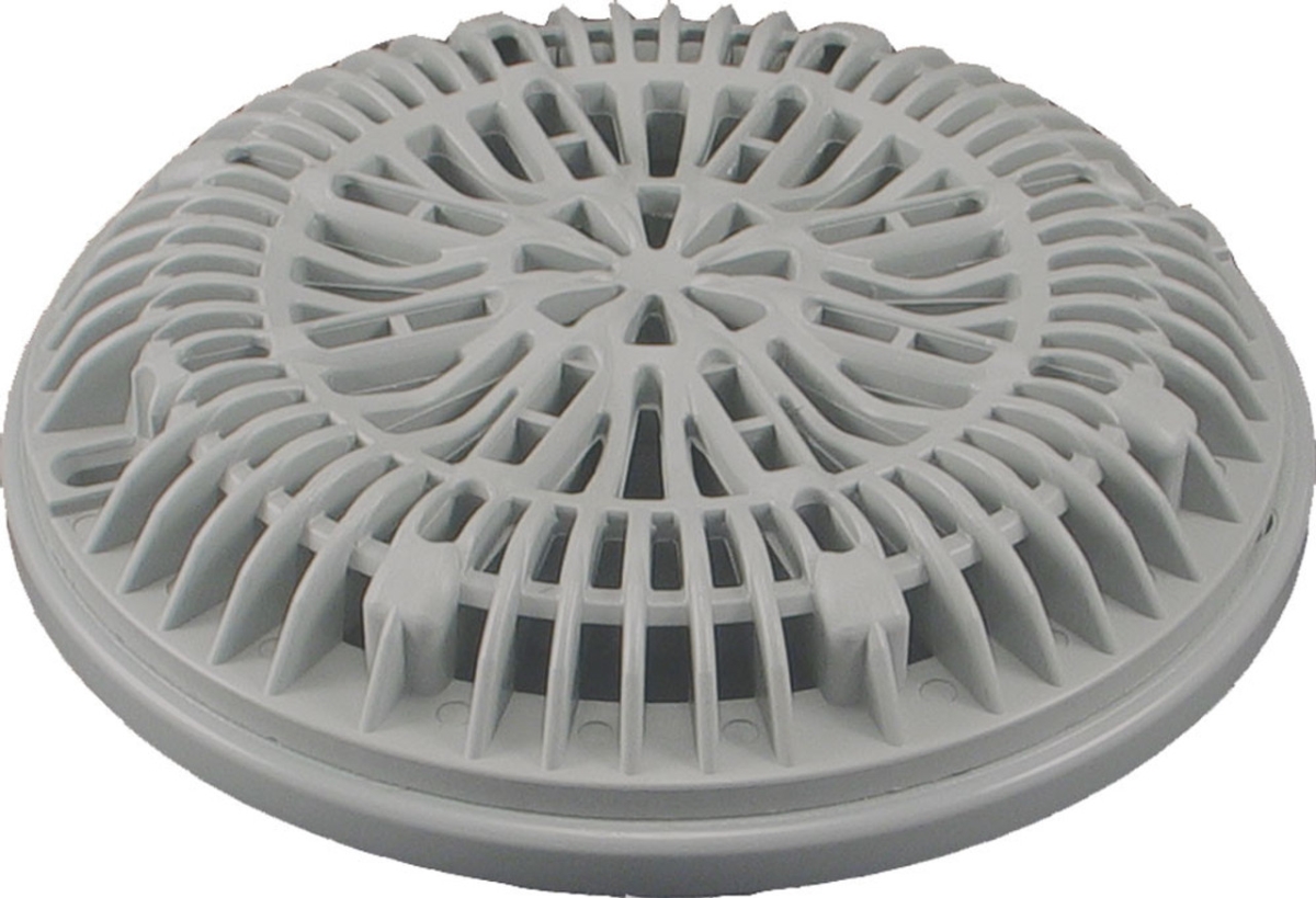 Zodiac Pool Care CMP25548007000 8 in. Vinyl Liner Pool Main Drain Ring Galaxy Lid - Dark Gray