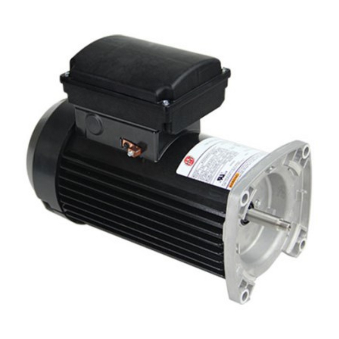 TEQ225 2.25 HP 208-230V 48 yards Aqua Shield Pro Motor Square, Black