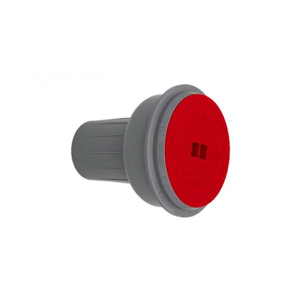 004552473008 Ribbed Body with Cap, Light Gray