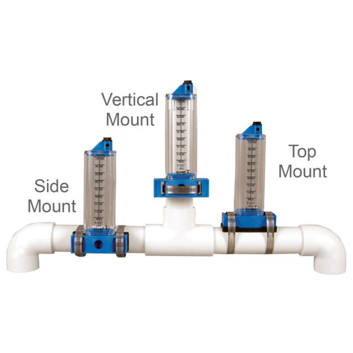 570351T 2 in. 40-140 GPM Top Flowmeter