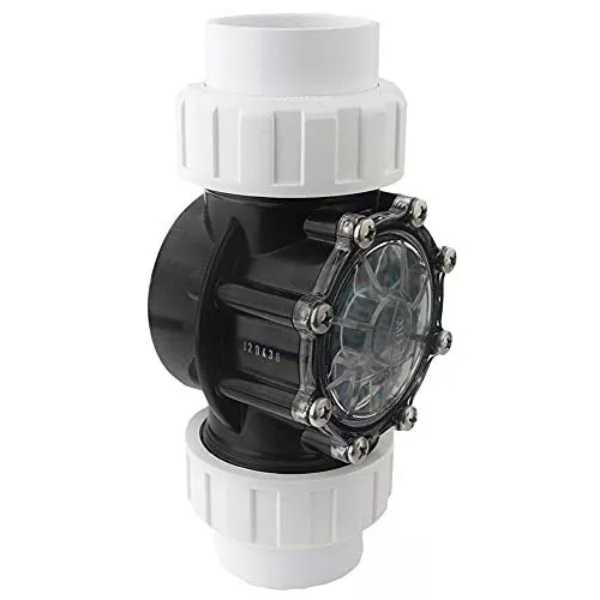 Zodiac Pool Care CMP25830734000 2 in. Socket Union Serviceable Check Valve, White