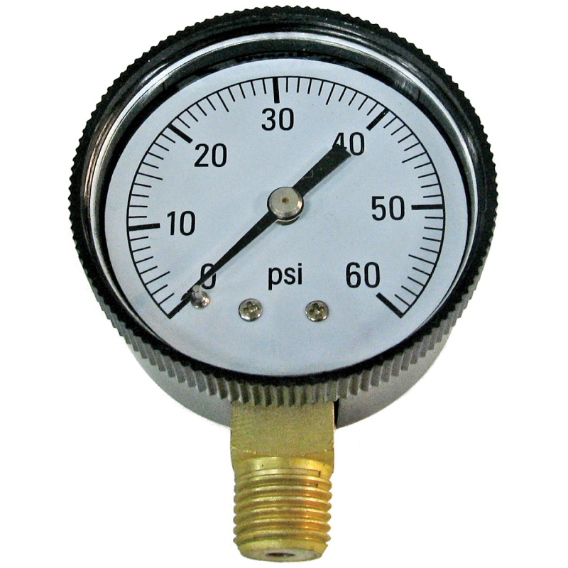 Picture of Poolmaster PM36670 0.25 in. Bottom Mount Pressure Gauge