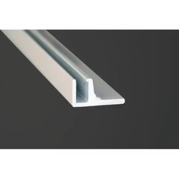 VTWS08X25 8 ft. Straight Vertical Mount Coping Track, White