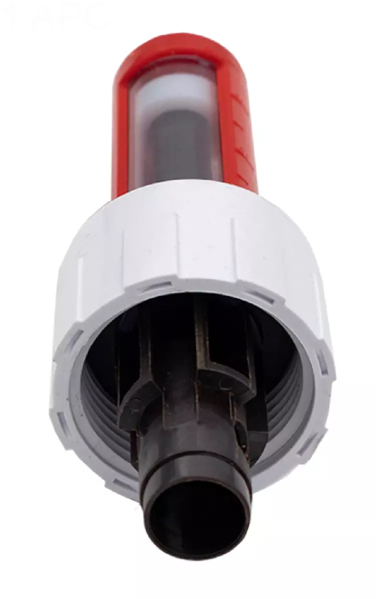 Zodiac Pool Care CMP25280100950 Power Clean Ultra Chlorinator Feeder Flow Meter Assembly, White & Red