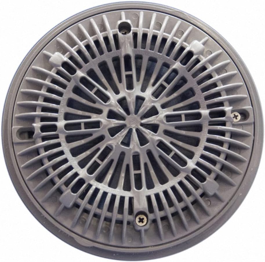 Zodiac Pool Care CMP25537001000 8 in. Galaxy Lid & Flat Frame, Gray