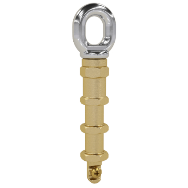 PI74B Rope Eye with Brass Sleeve
