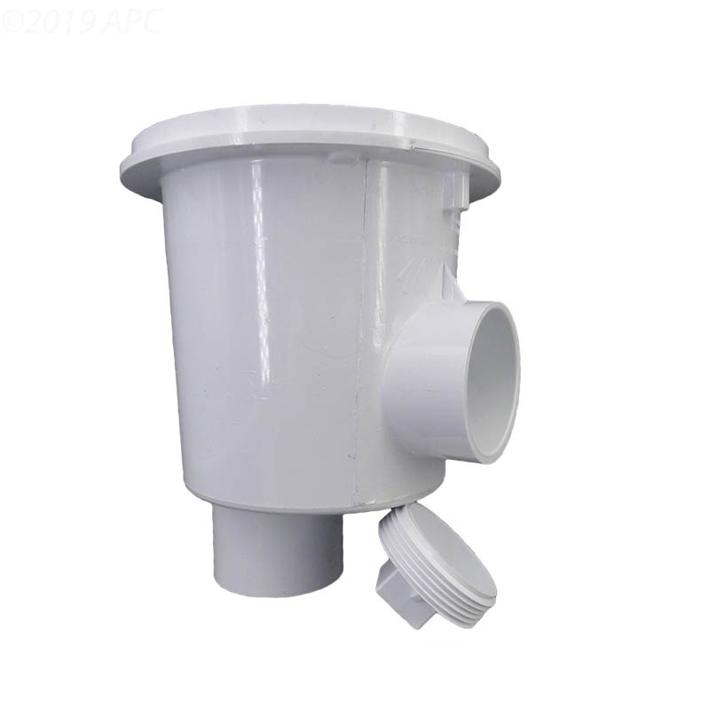 WW6742610 8 x 2.5 in. Concrete Deep Sump Body Slip, White