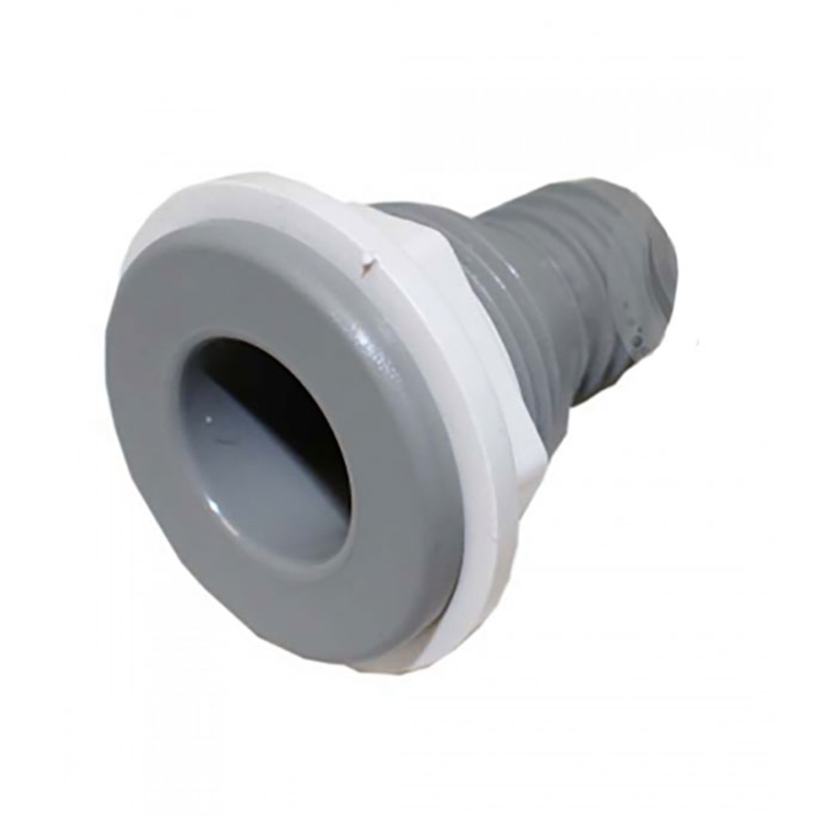 WW2121827 0.75 in. RB Bulk Head Wall Fitting Assembly, Gray