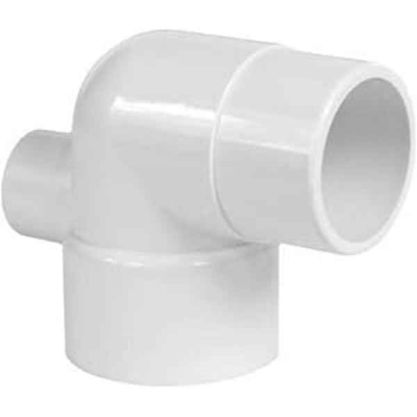 WW4114080 1.5 x 1.5 x 1.5 in. 90 Deg Socket & Spigot Side Outlet