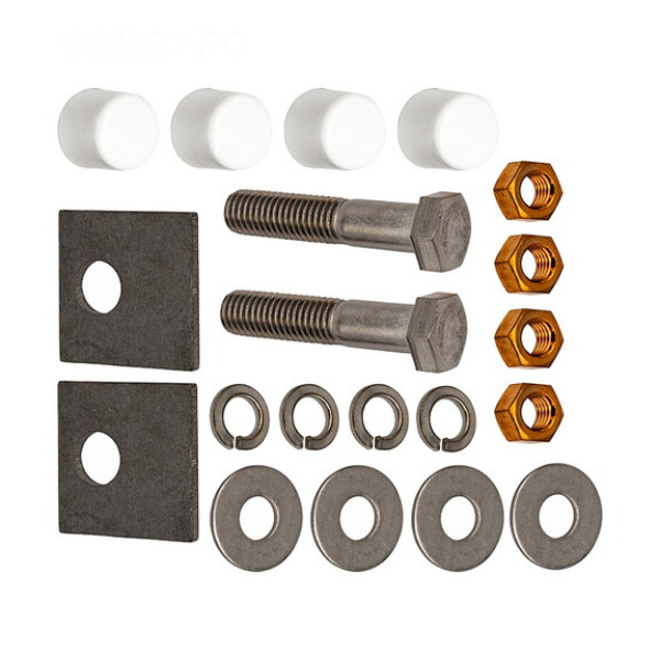 Zodiac Pool Care 69209017SS Stainless Steel Stand Bolt Kit, Silver