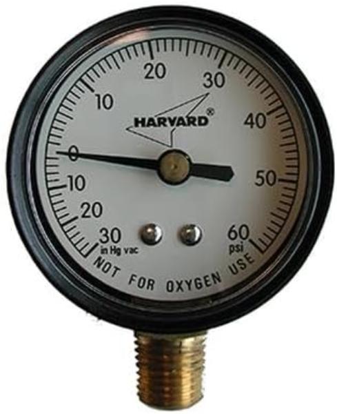 Picture of American Granby IPCG360454L 0.25 x 4.5 in. Vacuum Steel Pressure Gauge