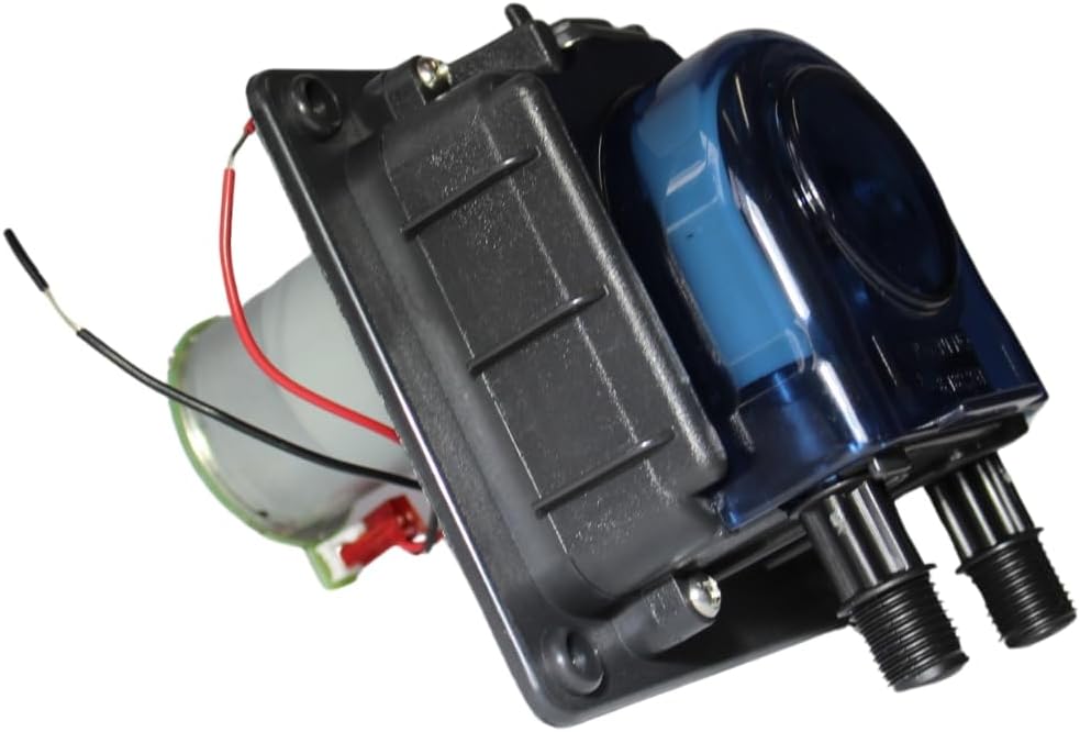 R0945400 Peristaltic Acid Pump with Squeeze Tube - Black