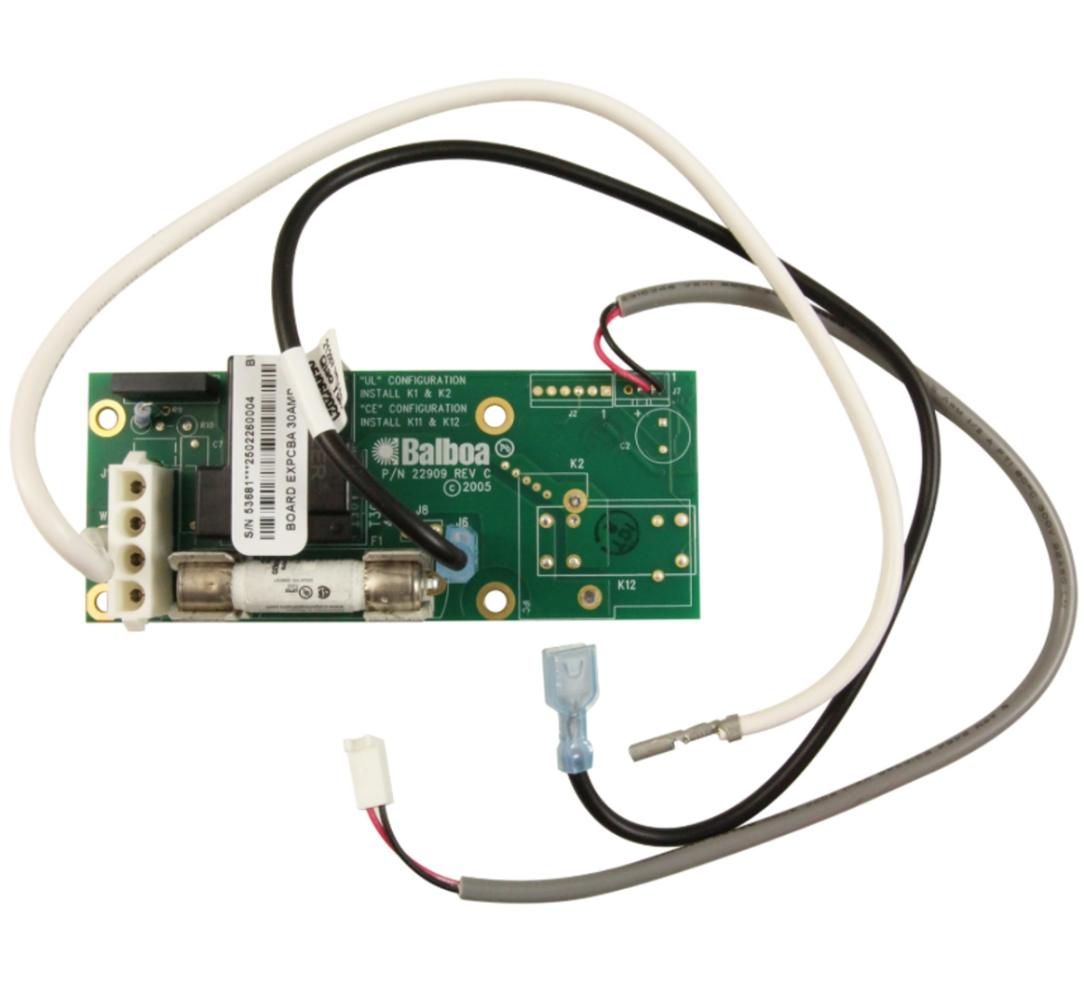 BBG1910 30A Fuse 1 Speed Expander Board