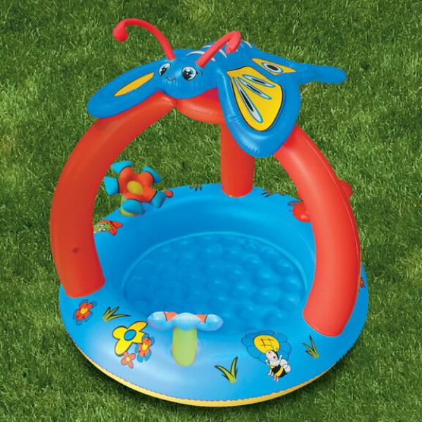 SW90901 60 in. 3 Ring Inflatable Pool