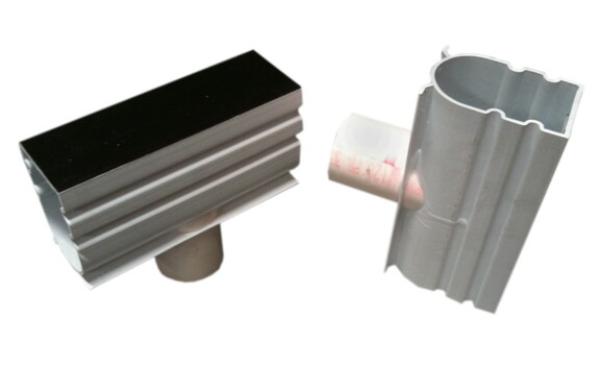 QP5175G Quaker Square Drain, Gray - 4 Per Case