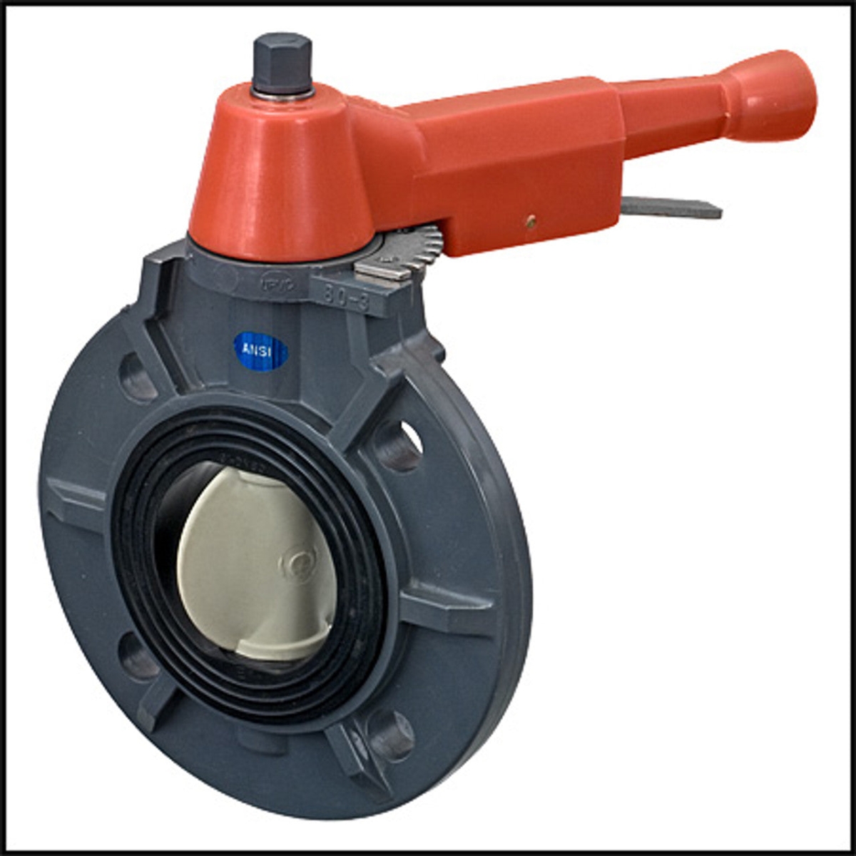 0300BFPX0EEWML 3 in. Industrial TVI Butterfly Valve for Pool