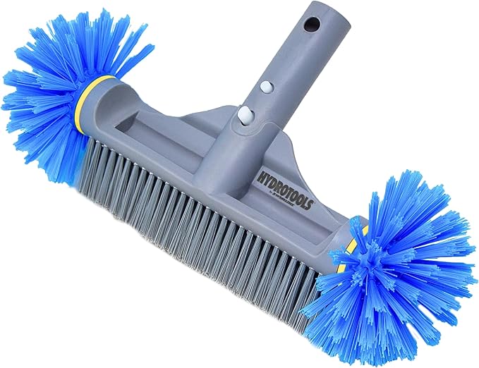 SW82400 360 deg Bristle Floor & Wall Brush for Pool - 12.5 in.