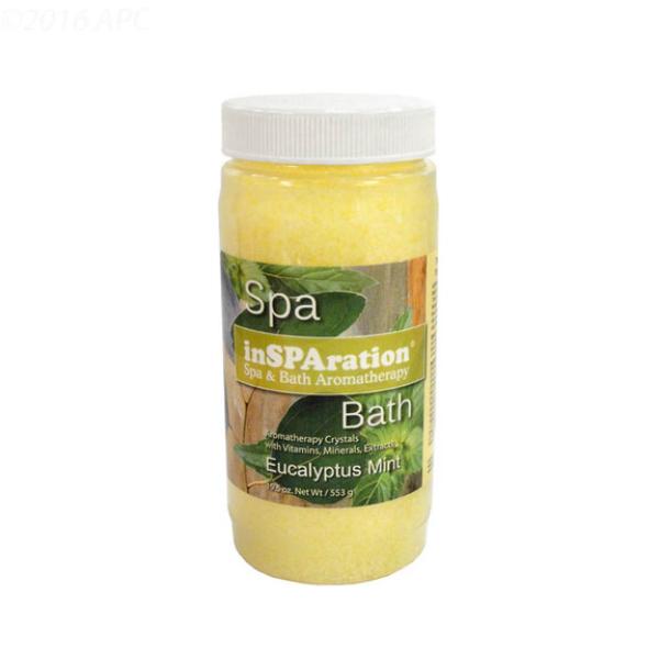 INS743 19 oz Spa Crystals, Eucalyptus Mint - Case of 6