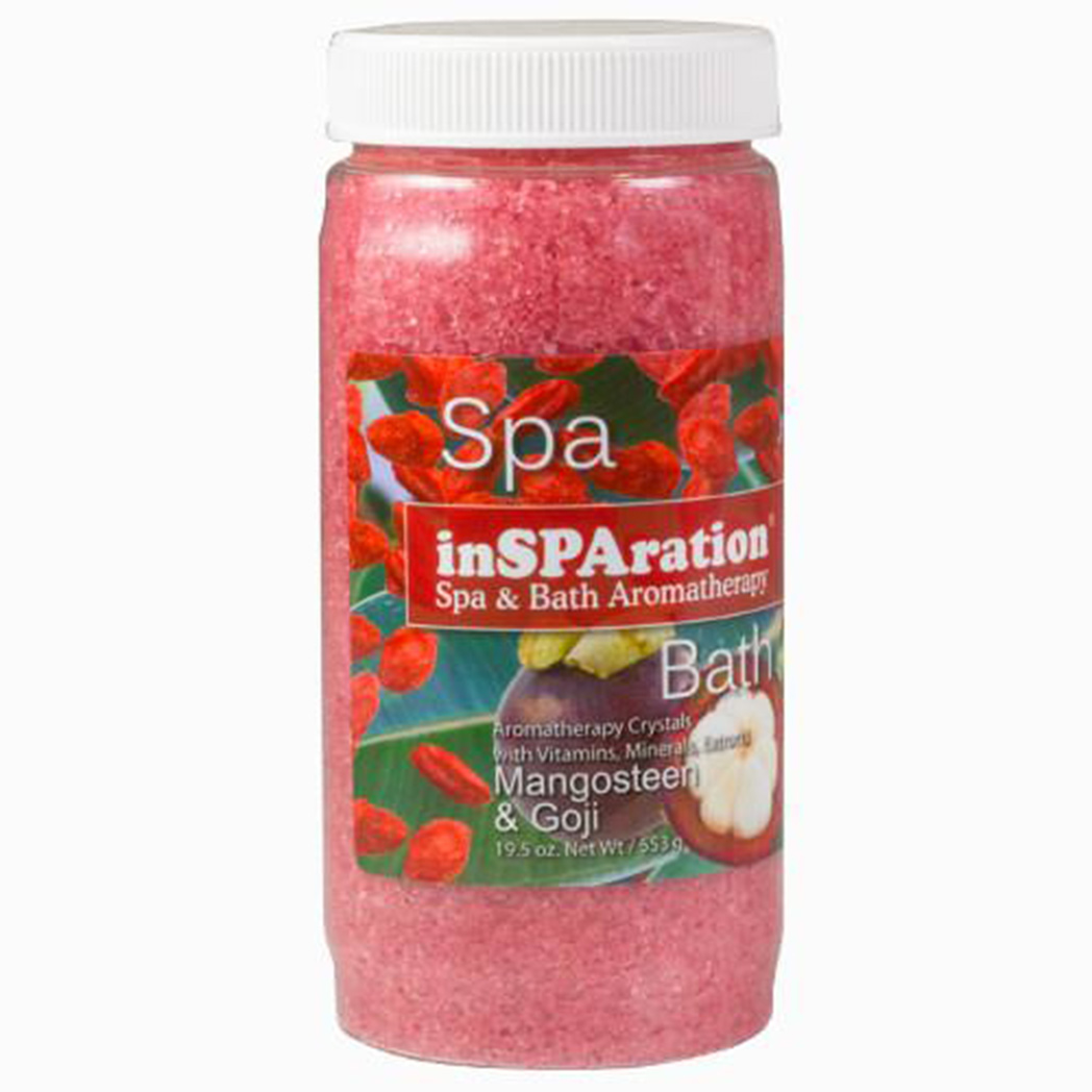 INS757 19 oz Spa & Bath Crystals - Mangosteen & Goji - Case of 6