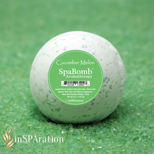 INS742SB 5 oz SpaBomb, Cucumber Melon - Case of 12