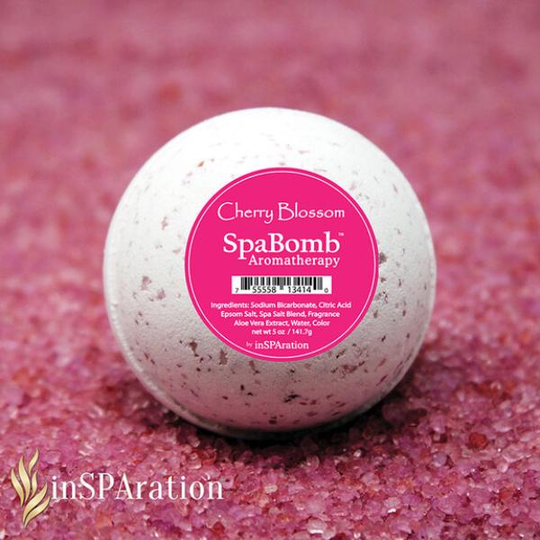 INS754SB 5 oz SpaBomb, Cherry Blossom - Case of 12
