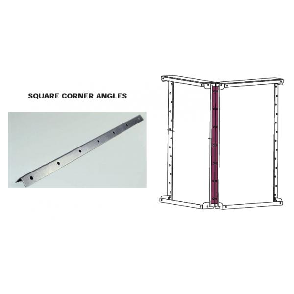 CS902SA 42 in. Square Corner Angle - 14 Gauge Steel