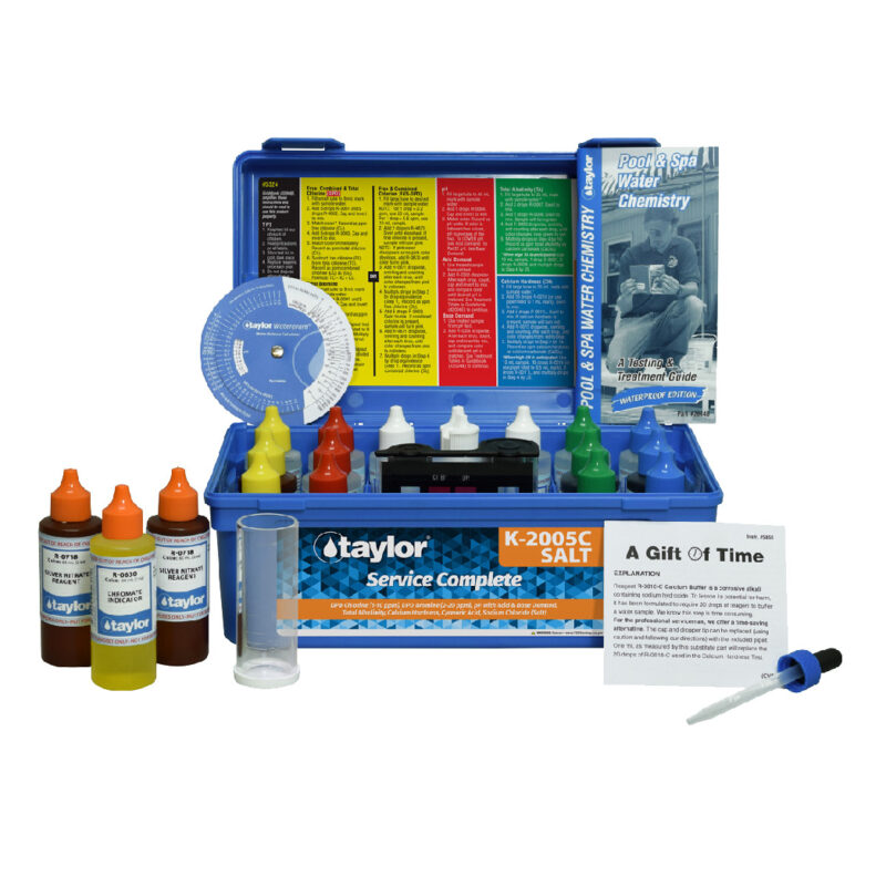 TTK2005CSALT 2 oz 2000 Series Service Complete DPD Water Test Kit