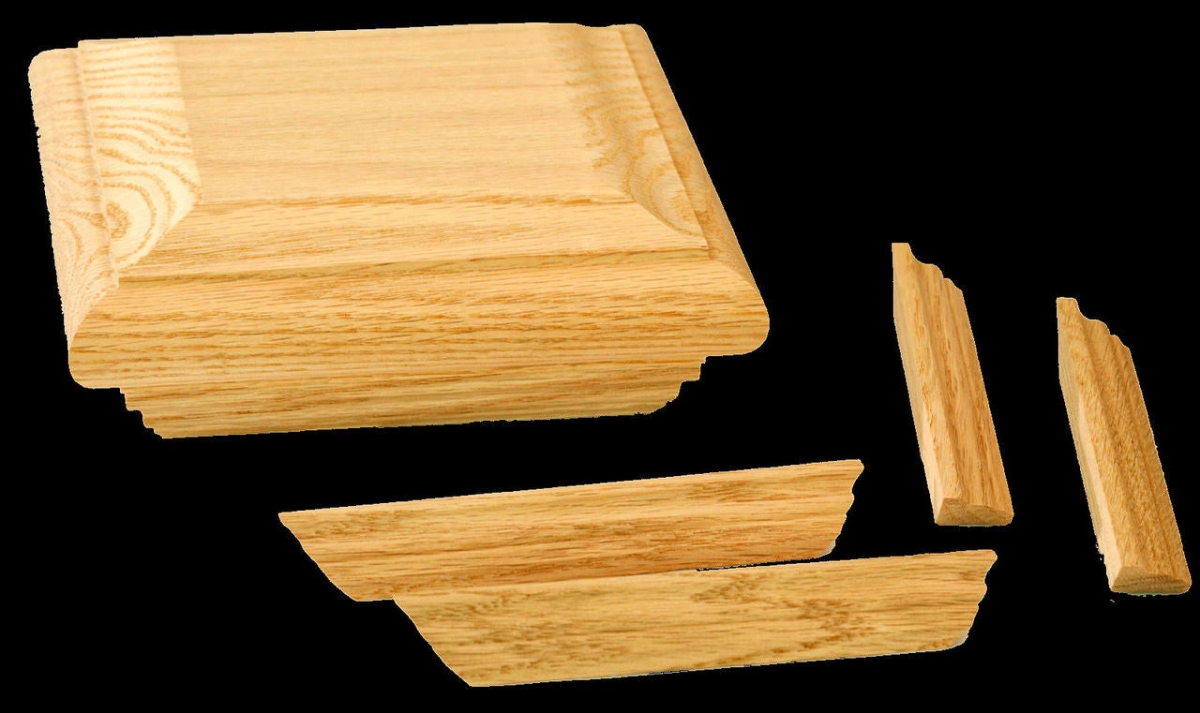 H36037 Step Mount Stair Trim Cap