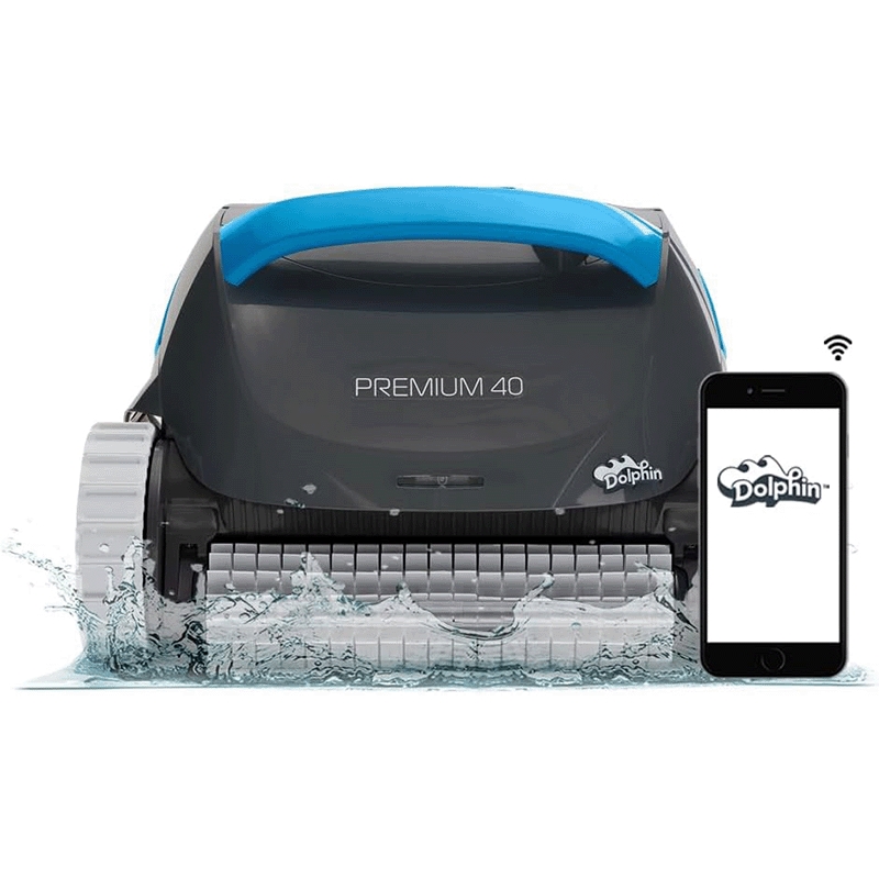 99996241PR4 Premium 40 Premium Caddy Included Inground Cleaner - Bluetooth & Wi-Fi - 60 ft. Cord