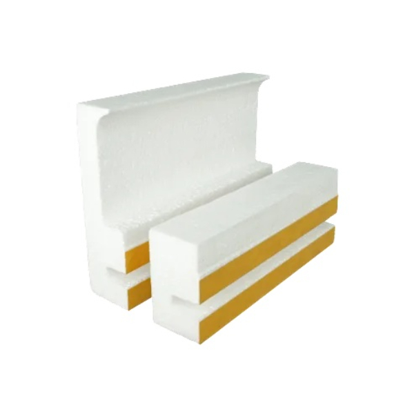 4CF112 8 ft. Pool Cover Form White Strip with Wire - Case of 13