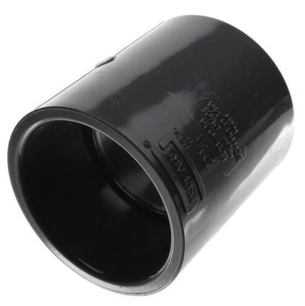PV829025 2.5 in. Schedule 80 Socket Coupling, Gray