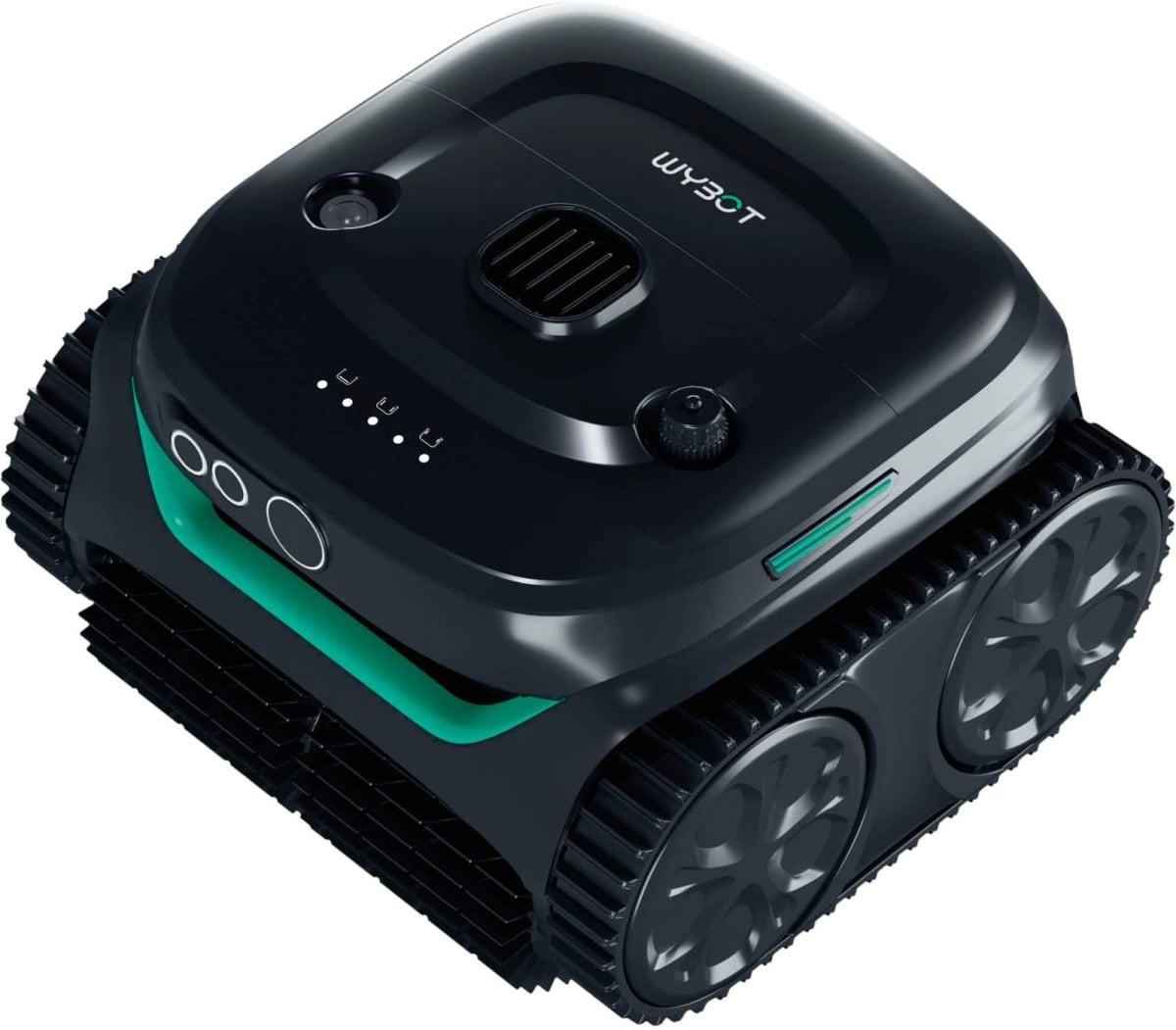WYBC2PRO C2 Pro Pool Cleaner - Automatic Walls & Floors Robotic Cleaning System, Green