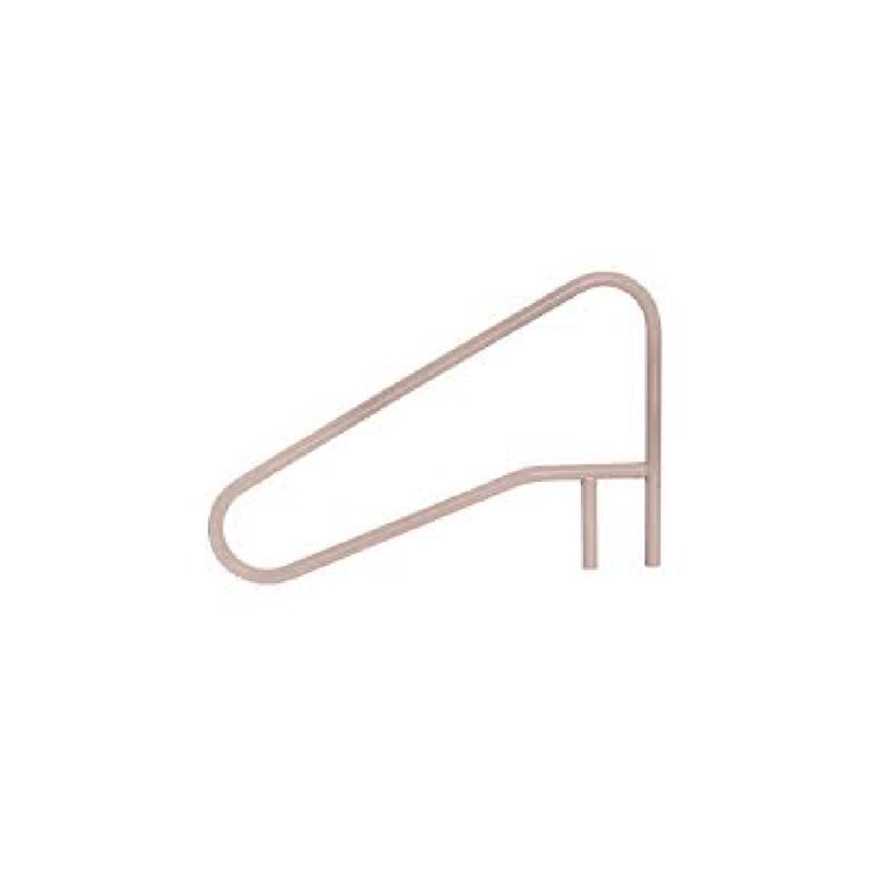 JSRB354049304 3 Bend Deck Return Stair Rail