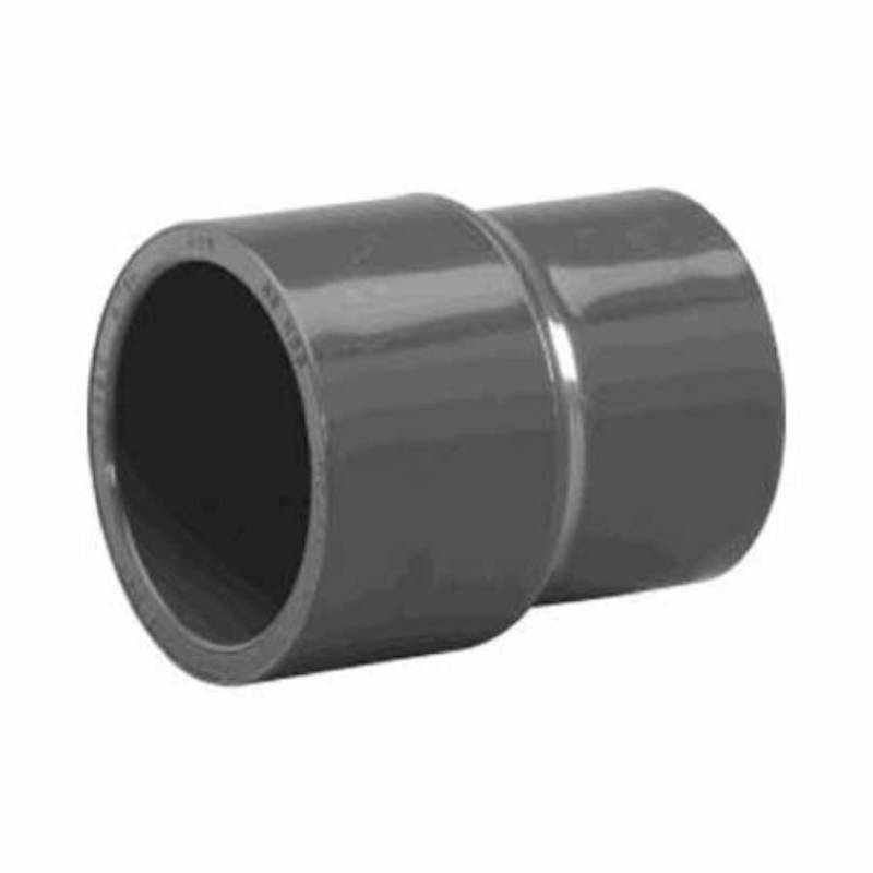 PV829251 2 x 1.5 in. Schedule 80 Socket Reducer Coupling, Gray