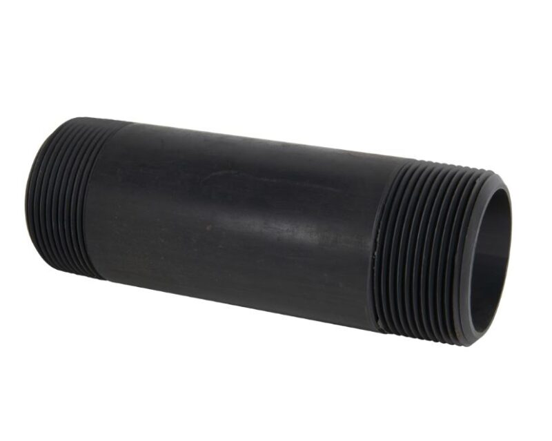PV225080 2.5 x 8 in. Schedule 80 Nipple Threaded, Gray