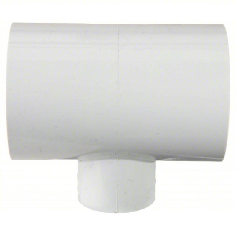 PV801337 3 x 3 x 1.5 in. Schedule 80 Socket Reducing Tee, Gray