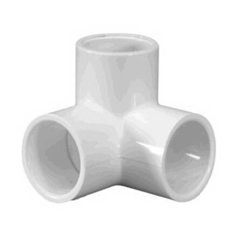 PV413015 1.5 in. Socket 90 Elbow with Side Outlet Schedule 40