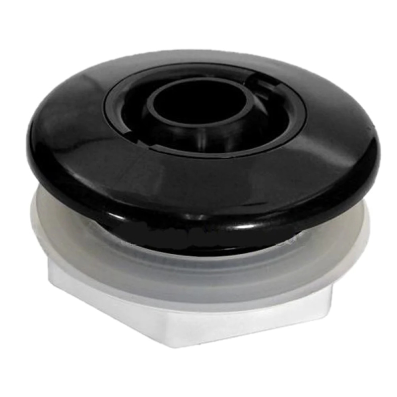 Balboa Water Group HA103100BLK Wall Fitting for Pool, Black