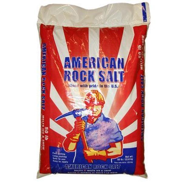 RS50 50 lbs Bag Rock Salt - Pack of 49